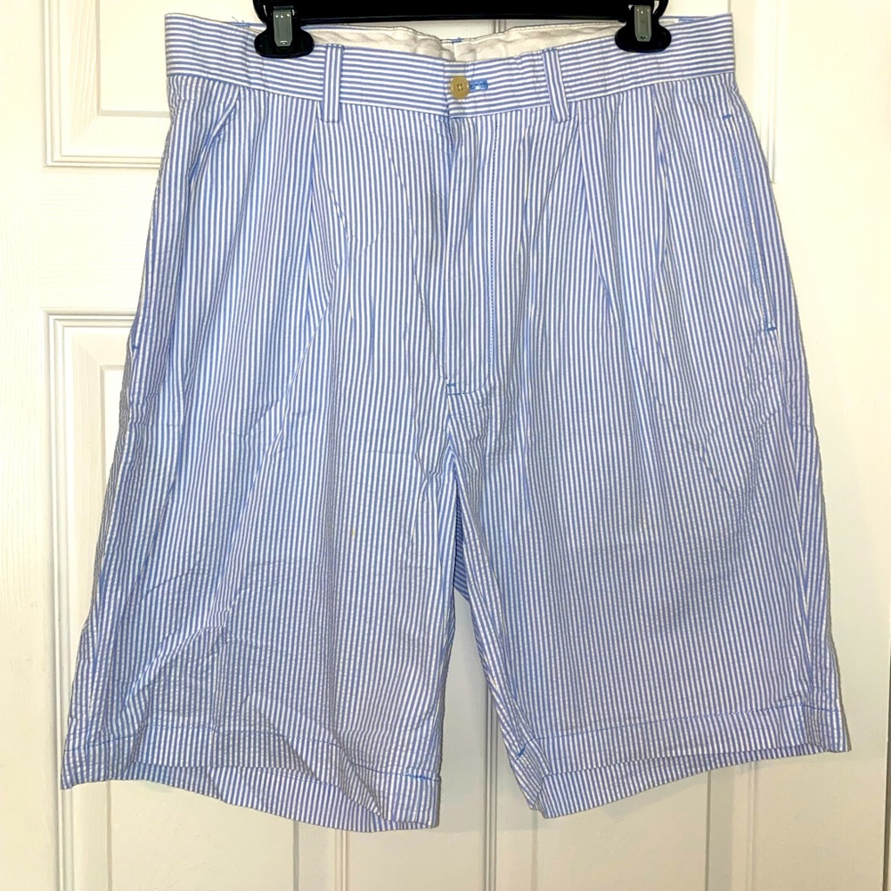 Polo Golf Striped Shorts. Size 32